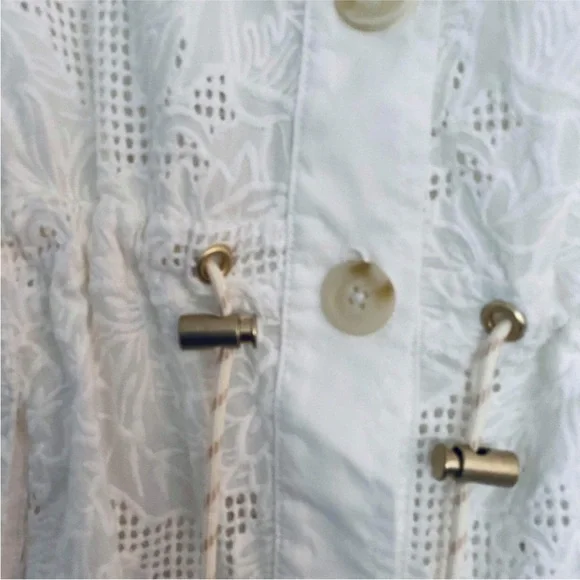 NWT Anthropologie white lace jacket - Picture 7 of 7